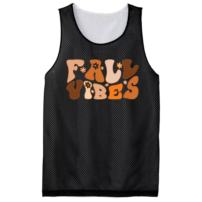 Festive Autumn Pumpkin Decorations & Thanksgiving Essentials Mesh Reversible Basketball Jersey Tank