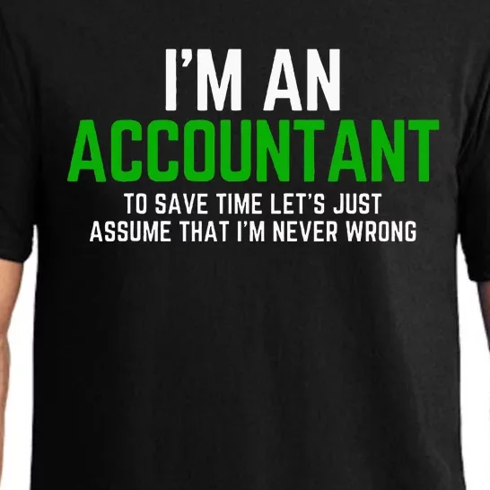 Funny Accountant Pun Cpa Accounting Bookkeeping Pajama Set