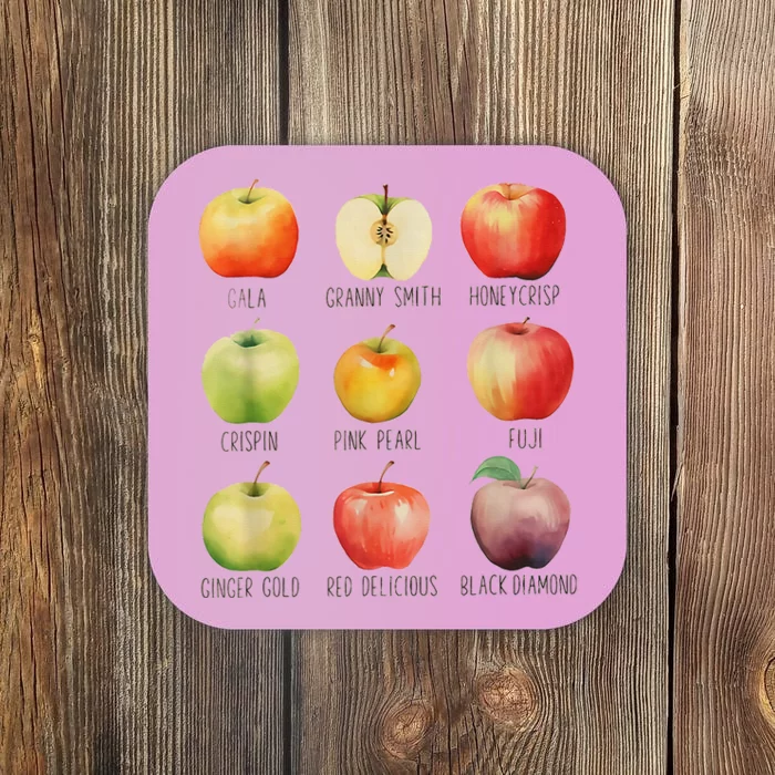 Fall Apple Picking Apple Orchard Boho Farm Fesh Coaster