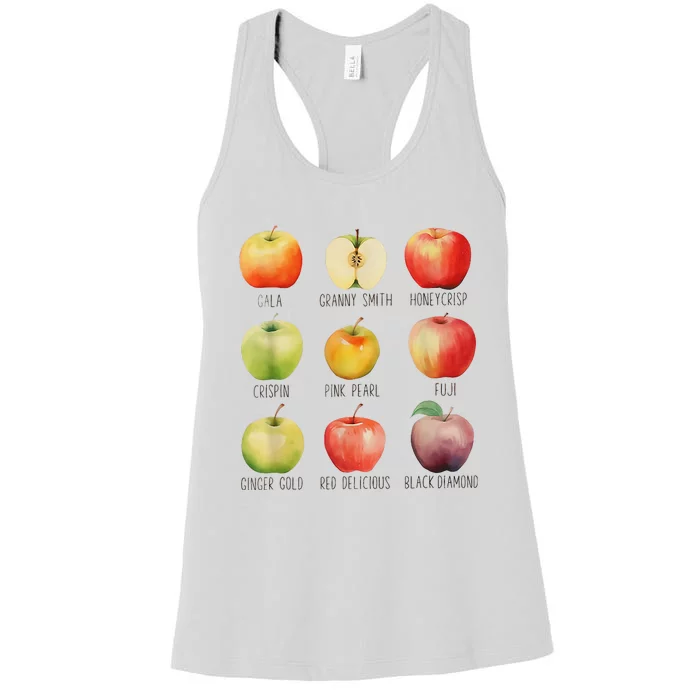 Fall Apple Picking Apple Orchard Boho Farm Fesh Women's Racerback Tank