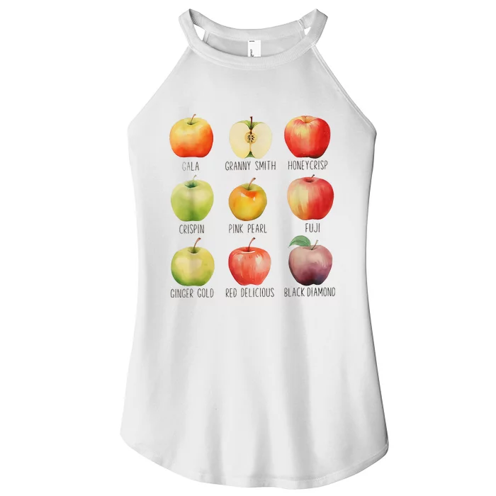 Fall Apple Picking Apple Orchard Boho Farm Fesh Women’s Perfect Tri Rocker Tank