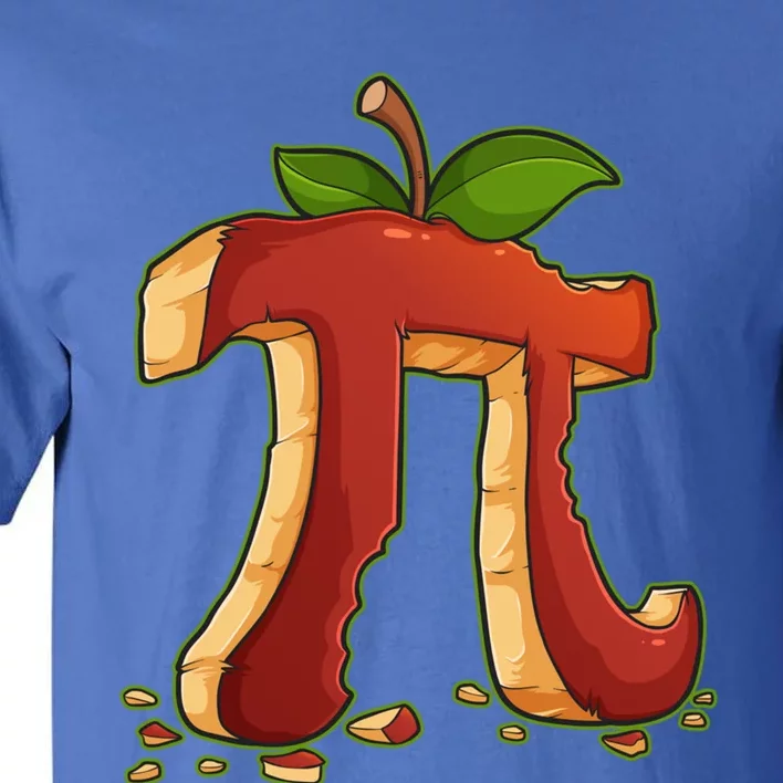 Funny Apple Pie Happy Pi Day Math Club Pie Day Maths Gift Tall T-Shirt