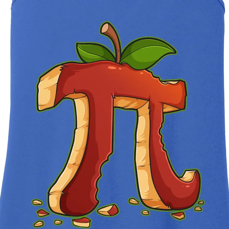 Funny Apple Pie Happy Pi Day Math Club Pie Day Maths Gift Ladies Essential Tank