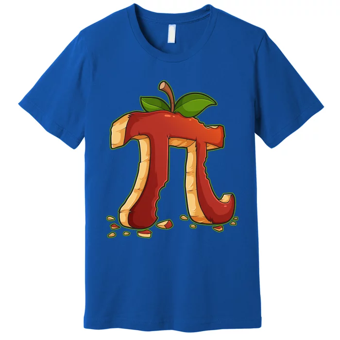 Funny Apple Pie Happy Pi Day Math Club Pie Day Maths Gift Premium T-Shirt