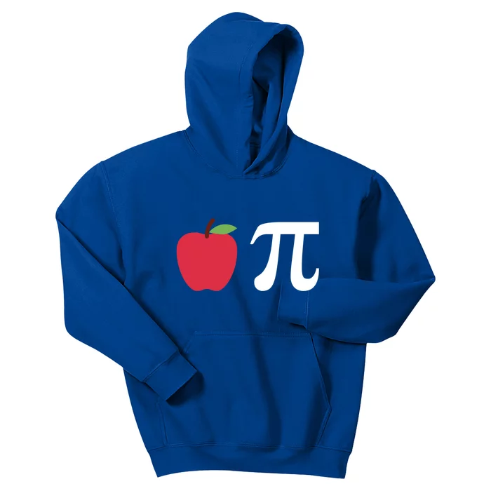 Funny Apple Pie Happy Pi Day Math Teacher Gift Kids Hoodie