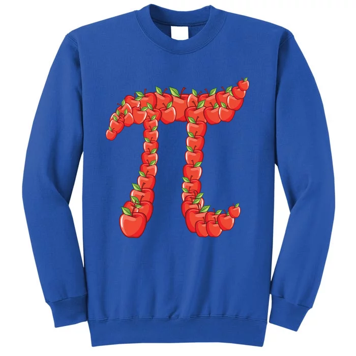 Funny Apple Pie Great Gift Pi Day Math Lover Teacher Gift Pun Meaningful Gift Tall Sweatshirt