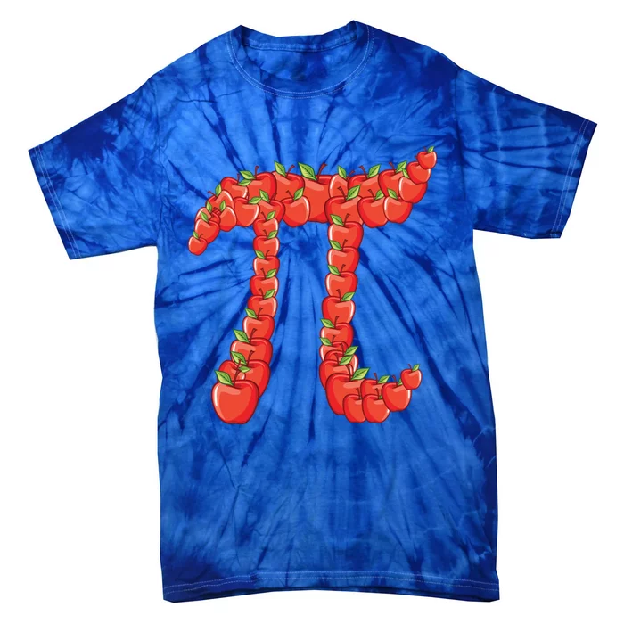 Funny Apple Pie Great Gift Pi Day Math Lover Teacher Gift Pun Meaningful Gift Tie-Dye T-Shirt