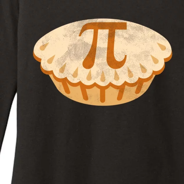 Funny Apple Pie Pi Day Symbol Math Design Meaningful Gift Womens CVC Long Sleeve Shirt