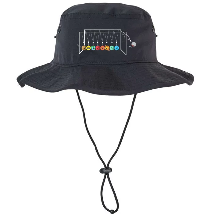 Funny Astrophysicist Planets Newton´S Cradle Legacy Cool Fit Booney Bucket Hat