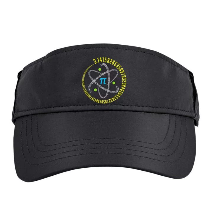 Funny Atom Pi Math Science STEM Gift 3.14 Pi Day Teacher Adult Drive Performance Visor