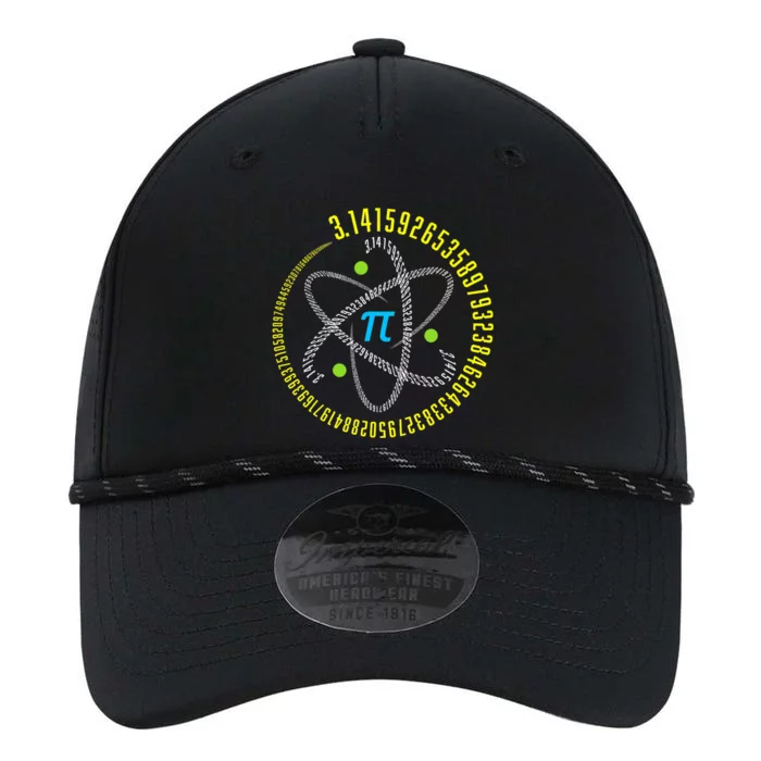 Funny Atom Pi Math Science STEM Gift 3.14 Pi Day Teacher Performance The Dyno Cap