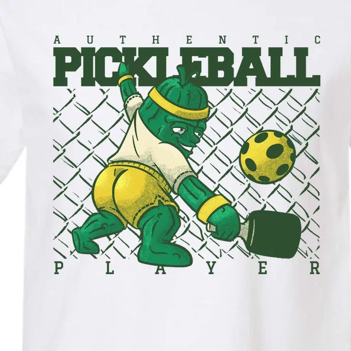 Funny Authentic Pickleball Sport Player Garment-Dyed Heavyweight T-Shirt