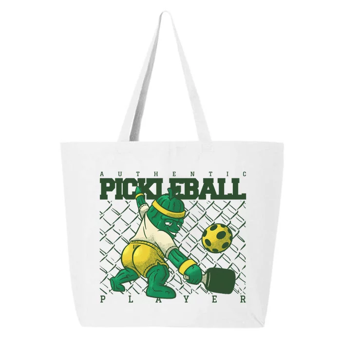 Funny Authentic Pickleball Sport Player 25L Jumbo Tote