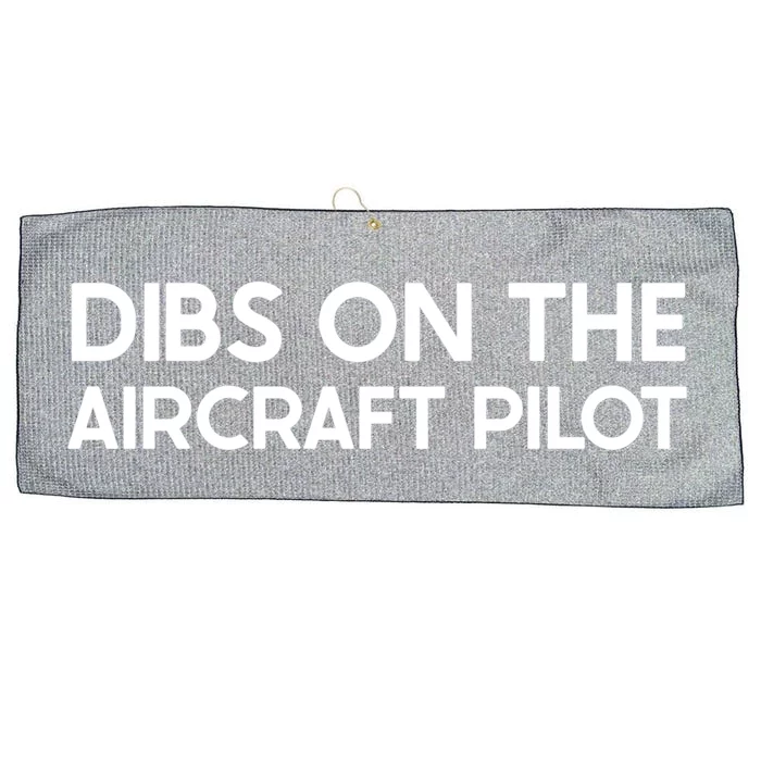 Funny Aircraft Pilot Friend Friend Husband Wife Cool Gift Large Microfiber Waffle Golf Towel