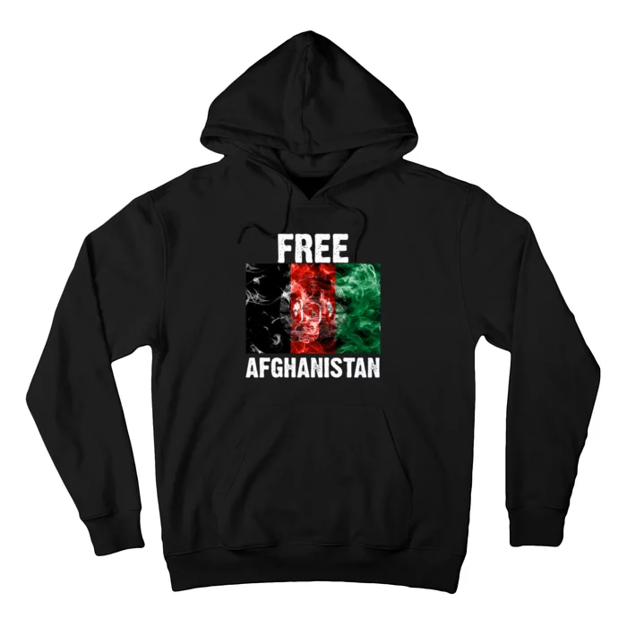 Free Afghanistan Pray For AFG Support Hoodie