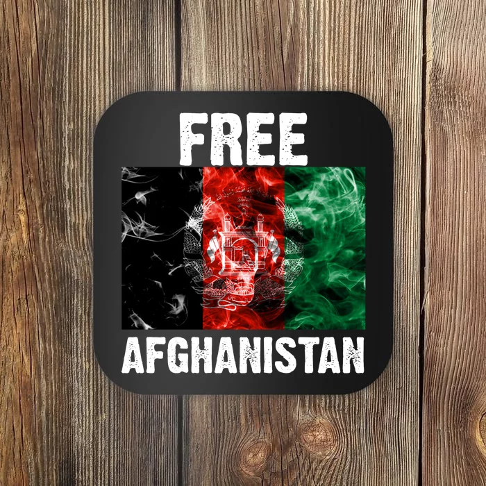 Free Afghanistan Pray For AFG Support Coaster