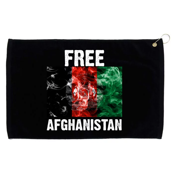 Free Afghanistan Pray For AFG Support Grommeted Golf Towel