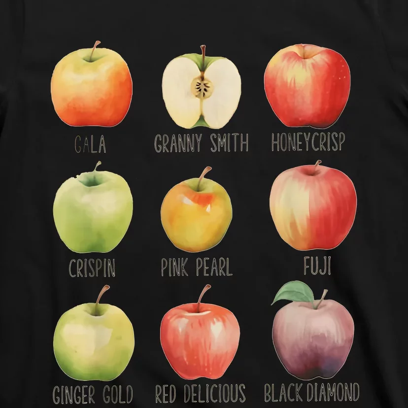 Fall Apple Picking Apple Orchard Boho Farm Fesh T-Shirt