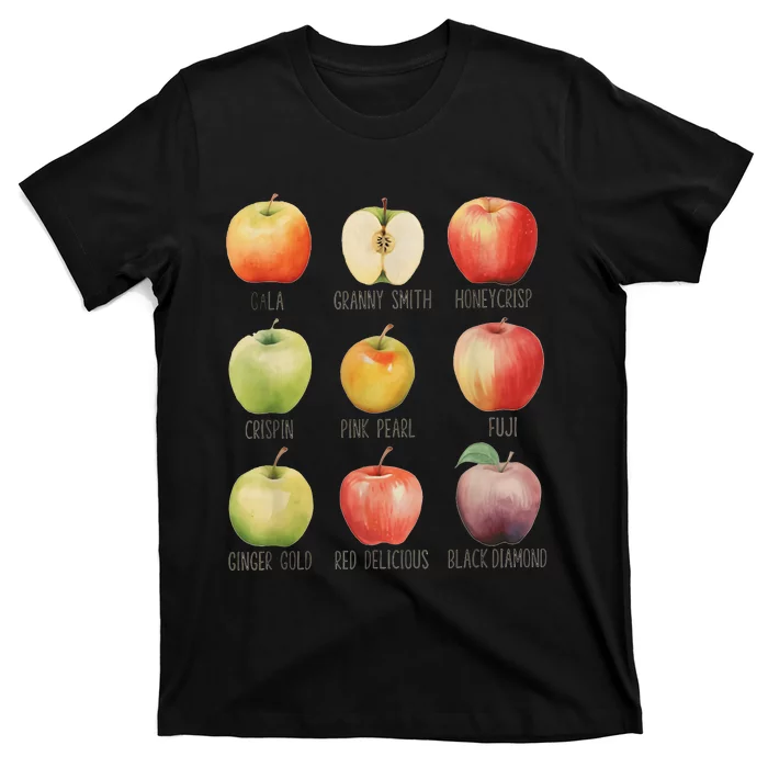 Fall Apple Picking Apple Orchard Boho Farm Fesh T-Shirt