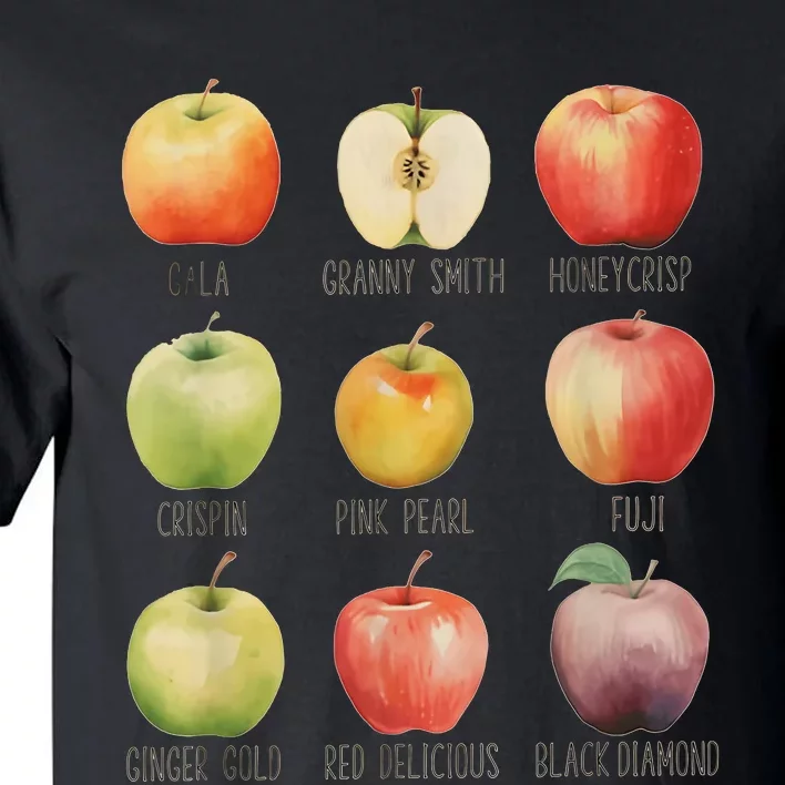 Fall Apple Picking Apple Orchard Boho Farm Fesh Tall T-Shirt