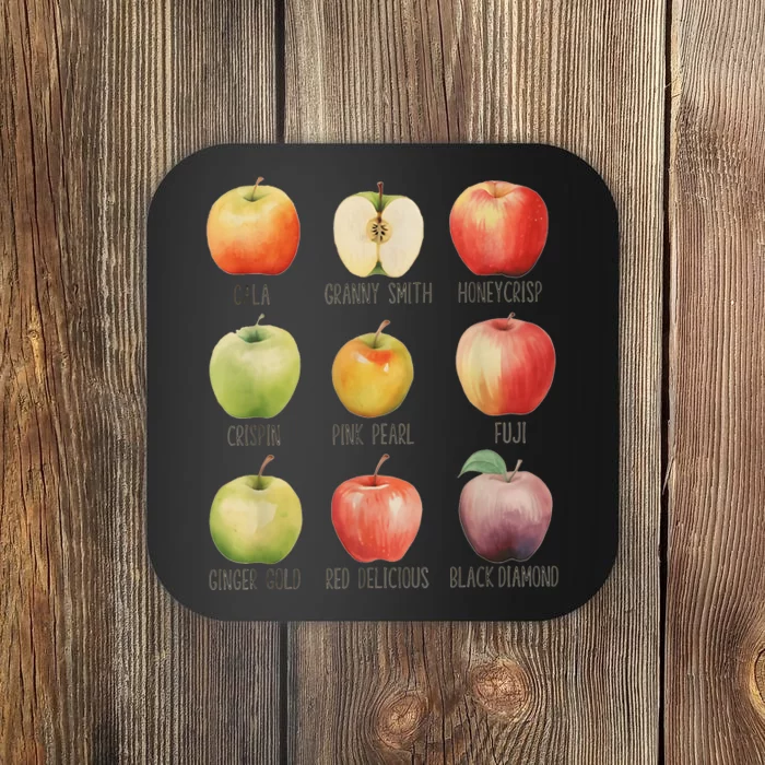 Fall Apple Picking Apple Orchard Boho Farm Fesh Coaster