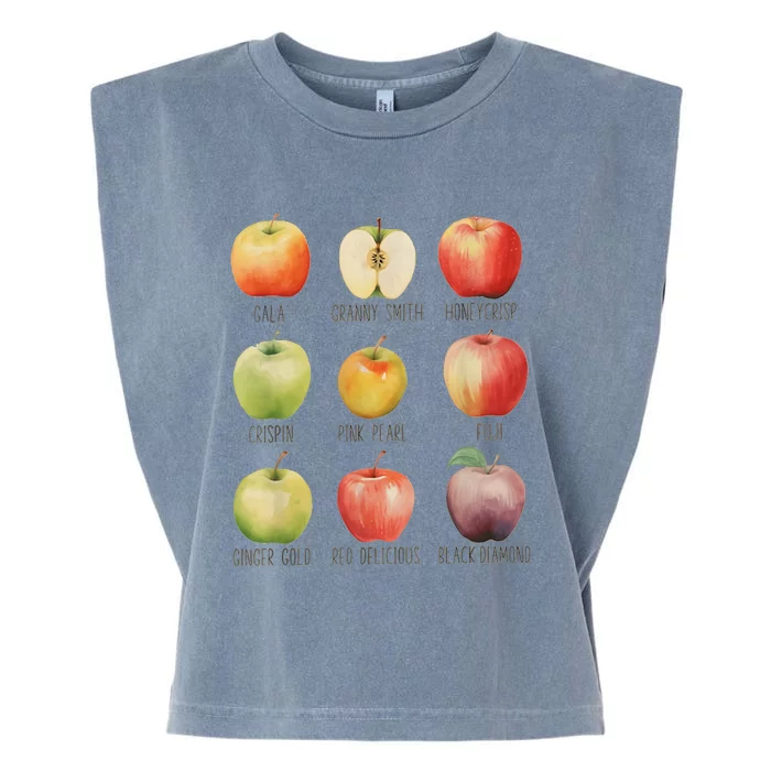 Fall Apple Picking Apple Orchard Boho Farm Fesh Garment-Dyed Women's Muscle Tee