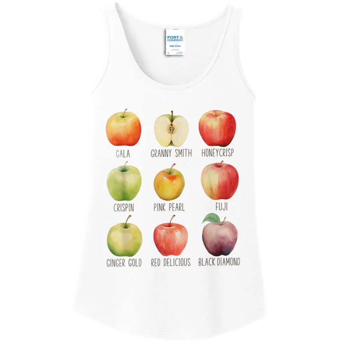 Fall Apple Picking Apple Orchard Boho Farm Fesh Ladies Essential Tank