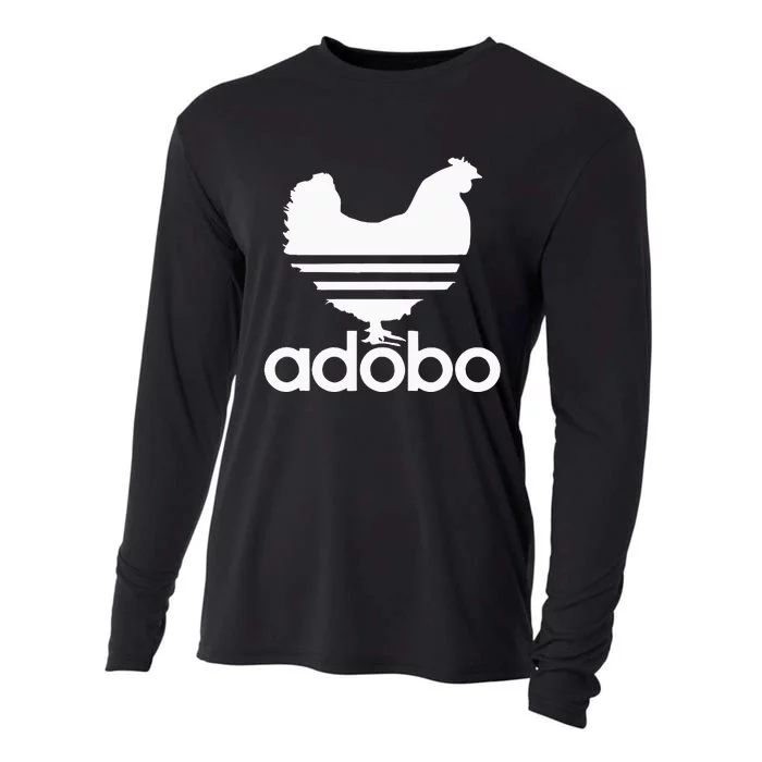 Filipino Adobo Philippines Chicken Farm Girl Women Gift Cooling Performance Long Sleeve Crew