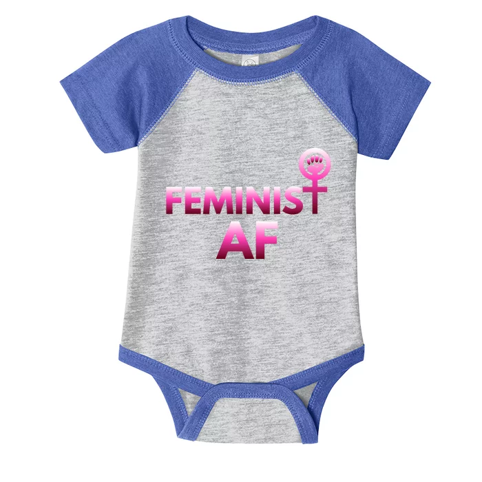 Feminist Af Power Gift Infant Baby Jersey Bodysuit