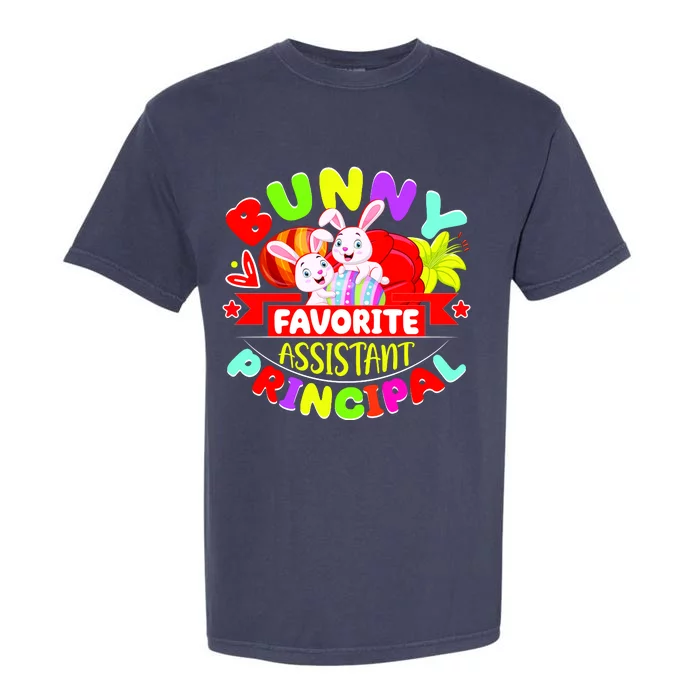 Favorite Assistant Principal Easter Bunny Garment-Dyed Heavyweight T-Shirt