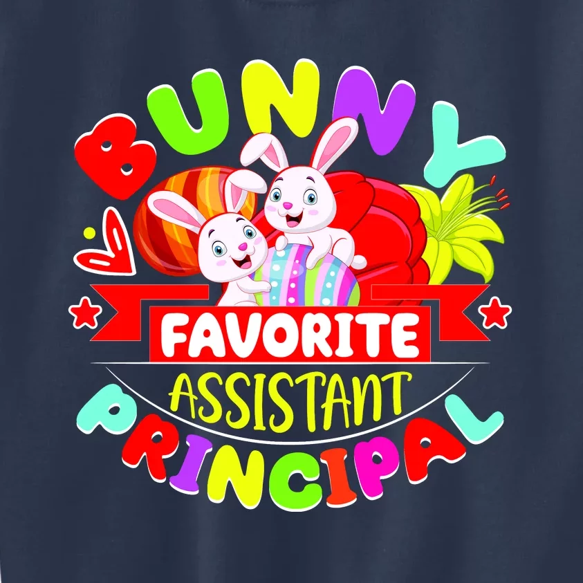 Favorite Assistant Principal Easter Bunny Kids Sweatshirt