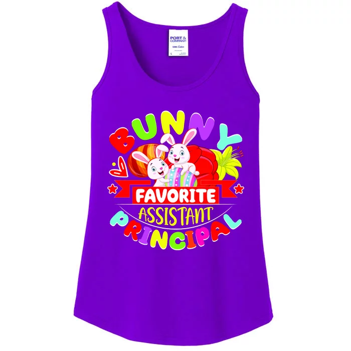 Favorite Assistant Principal Easter Bunny Ladies Essential Tank