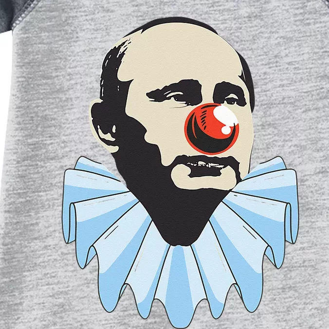 Funny Anti Putin Clown Gift Infant Baby Jersey Bodysuit