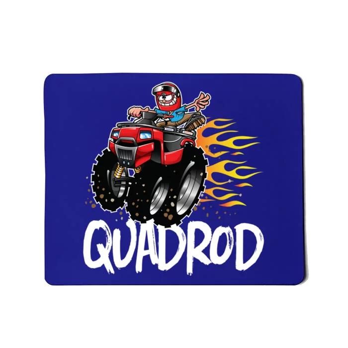 Funny Atv Quad Rod Hot Rod Four Wheeler Gift Mousepad