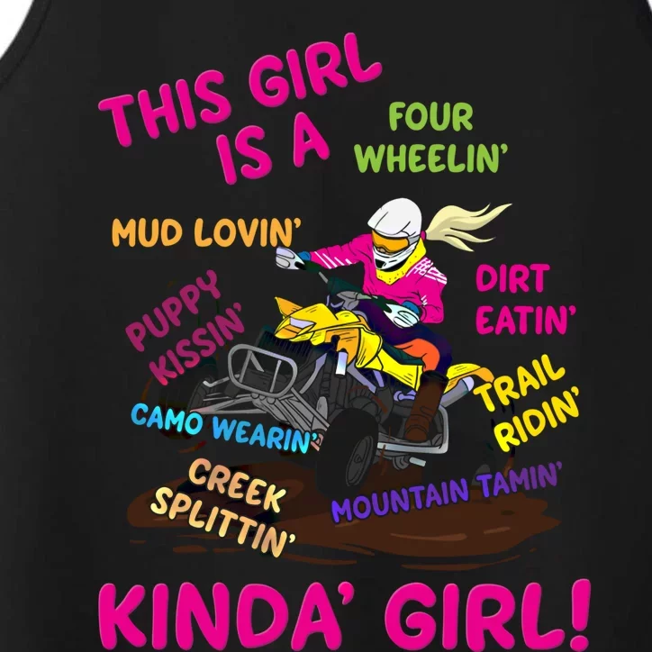 Funny Atv Quad Biking Saying Gift Atv Gift Four Wheeler Gift Performance Tank