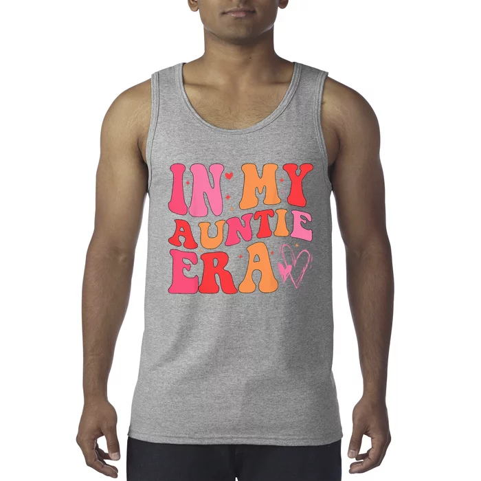 Funny Aunt Quote In My Auntie Era Niece Nephew Matching Cool Tank Top