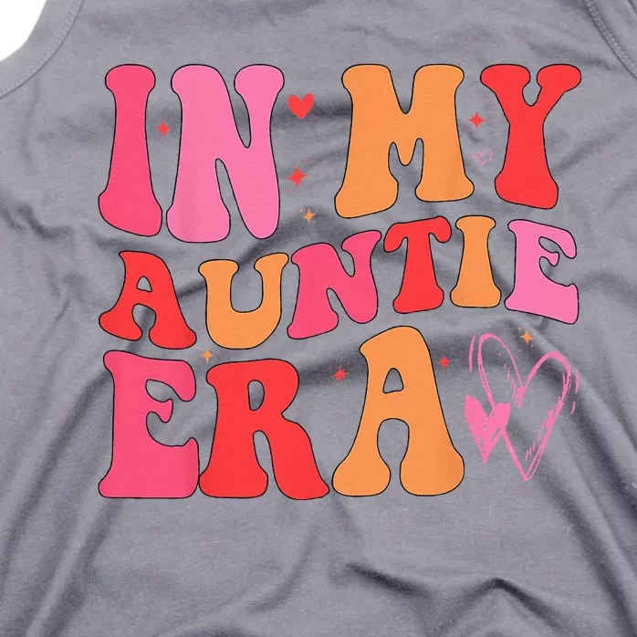 Funny Aunt Quote In My Auntie Era Niece Nephew Matching Cool Tank Top