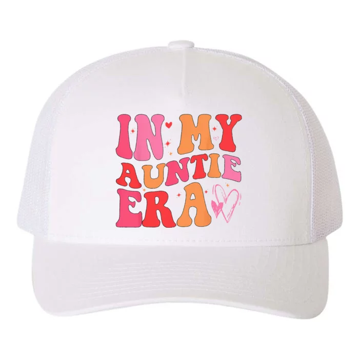 Funny Aunt Quote In My Auntie Era Niece Nephew Matching Cool Yupoong Adult 5-Panel Trucker Hat