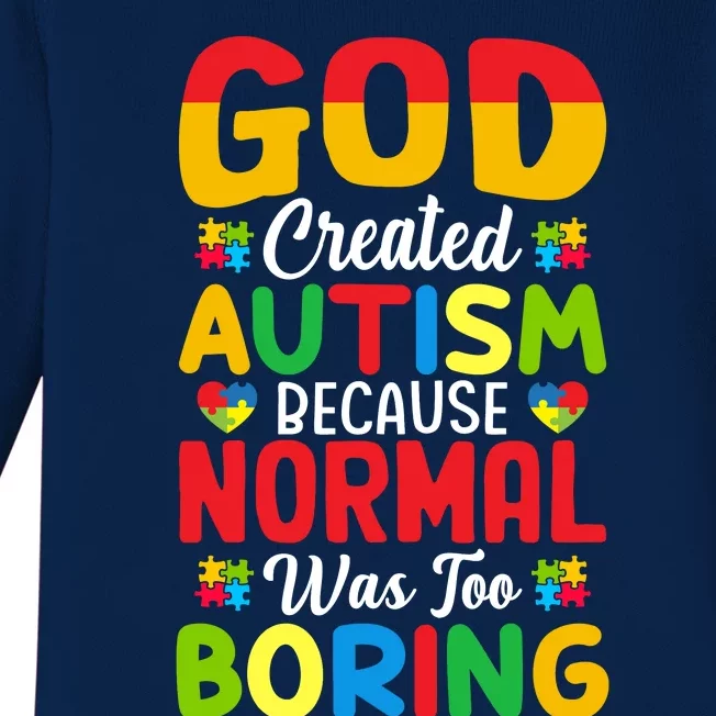 Funny Autism Quotes Motivational Autism Slogans Autism Awareness Puzzle Pieces Baby Long Sleeve Bodysuit