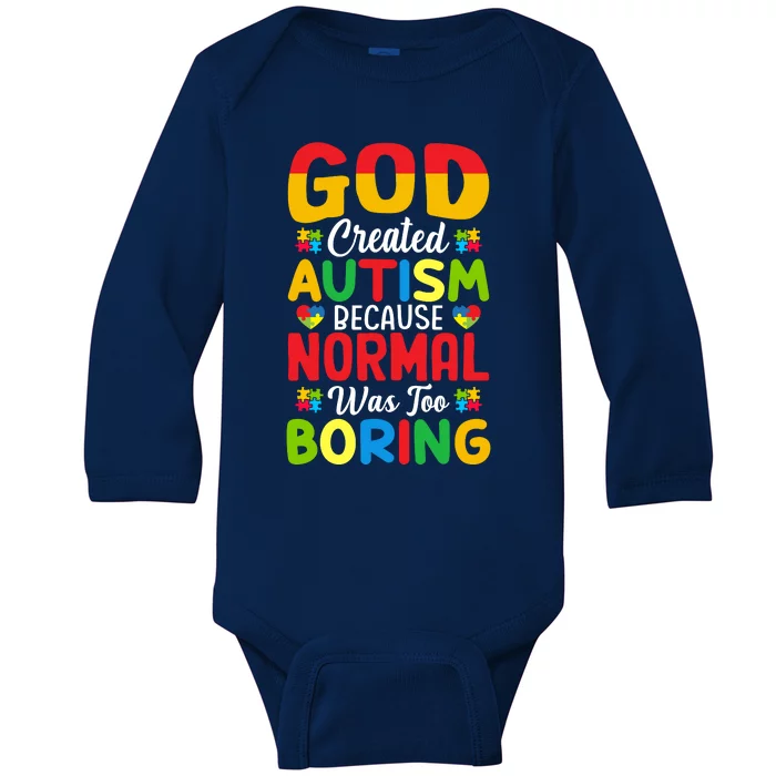 Funny Autism Quotes Motivational Autism Slogans Autism Awareness Puzzle Pieces Baby Long Sleeve Bodysuit