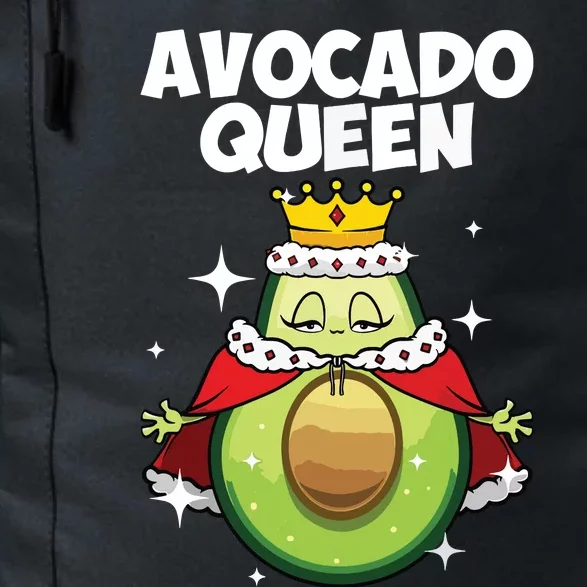 Funny Avocado Queen Gift For Girl Women Cool Avocado Lover Daily Commute Backpack