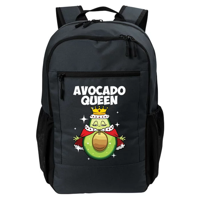 Funny Avocado Queen Gift For Girl Women Cool Avocado Lover Daily Commute Backpack