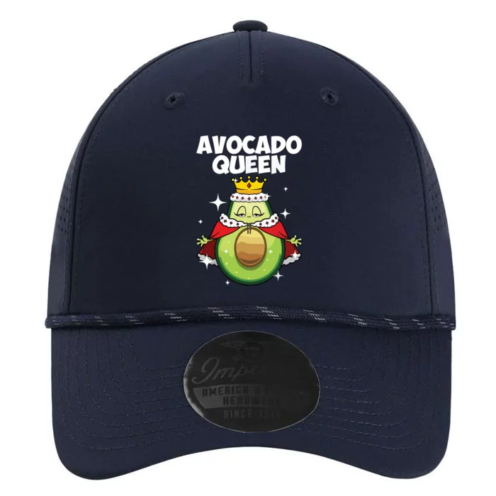 Funny Avocado Queen Gift For Girl Women Cool Avocado Lover Performance The Dyno Cap