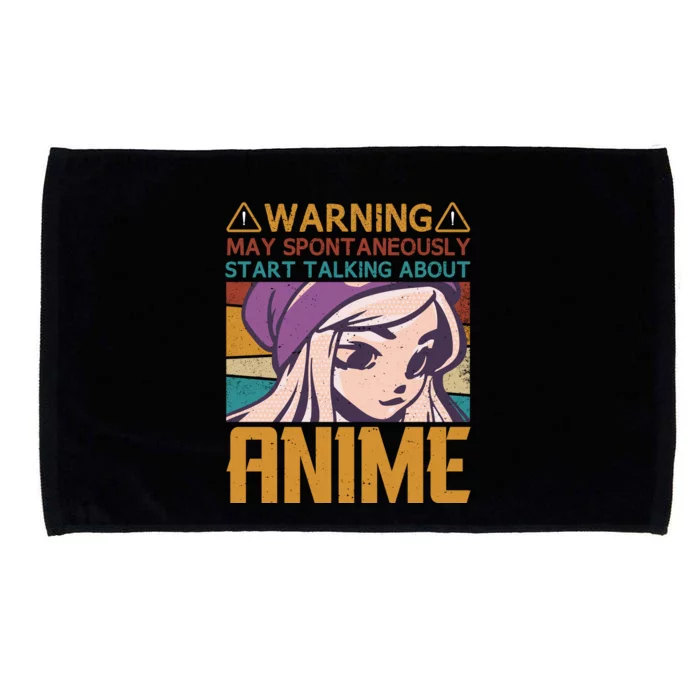 Funny Anime Quote Funny Sayings Anime Girl Quotes Retro Quote Microfiber Hand Towel