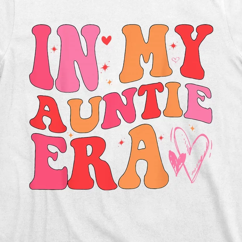 Funny Aunt Quote In My Auntie Era niece nephew matching cool T-Shirt