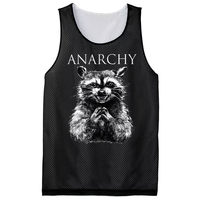 Funny Anarchy Raccoon Political For Ancomm Liberal Classic Mesh Reversible Basketball Jersey Tank