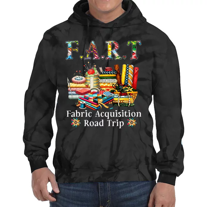 F A R T Fabric Acquisition Road Trip Tie Dye Hoodie