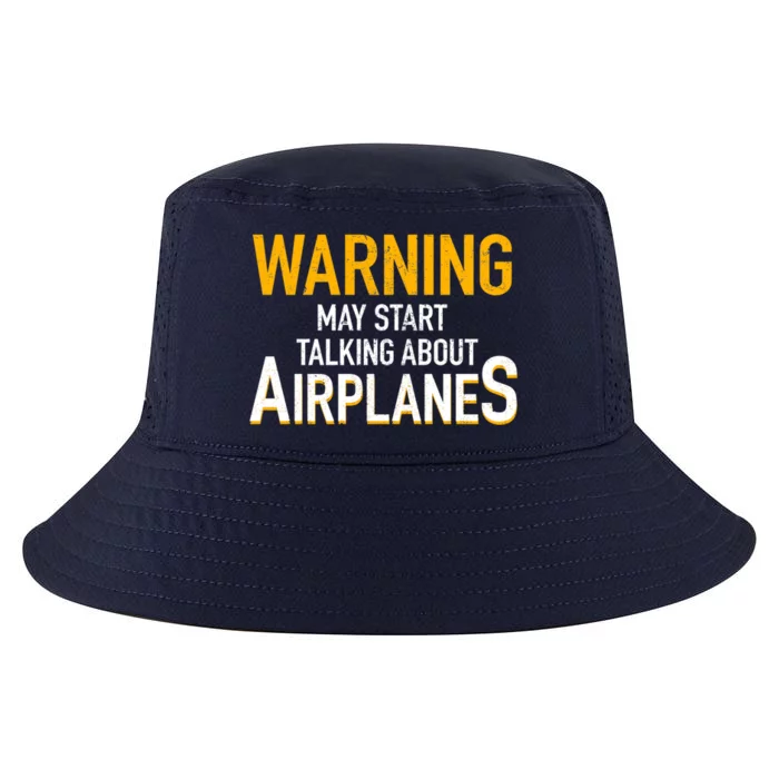 Funny Airplane Rc Pilot Flying Gift Warning Airplanes Meaningful Gift Cool Comfort Performance Bucket Hat