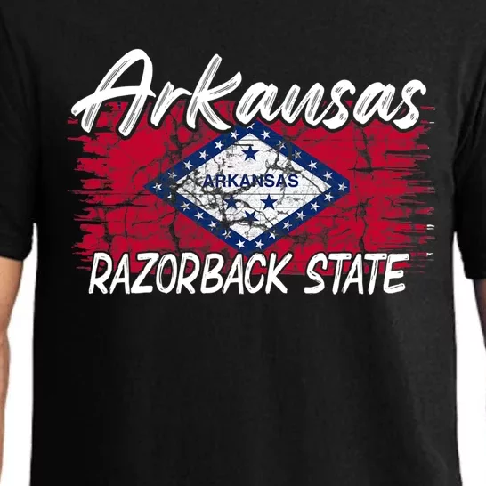 Funny Arkansas Razorback State Pajama Set