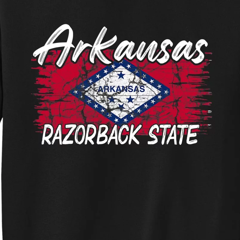 Funny Arkansas Razorback State Tall Sweatshirt